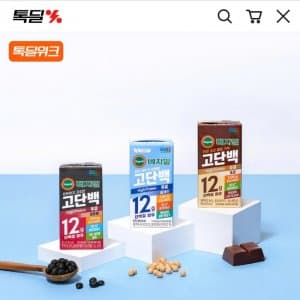 베지밀 고단백 플레인/초코/두유 등 27,305원~