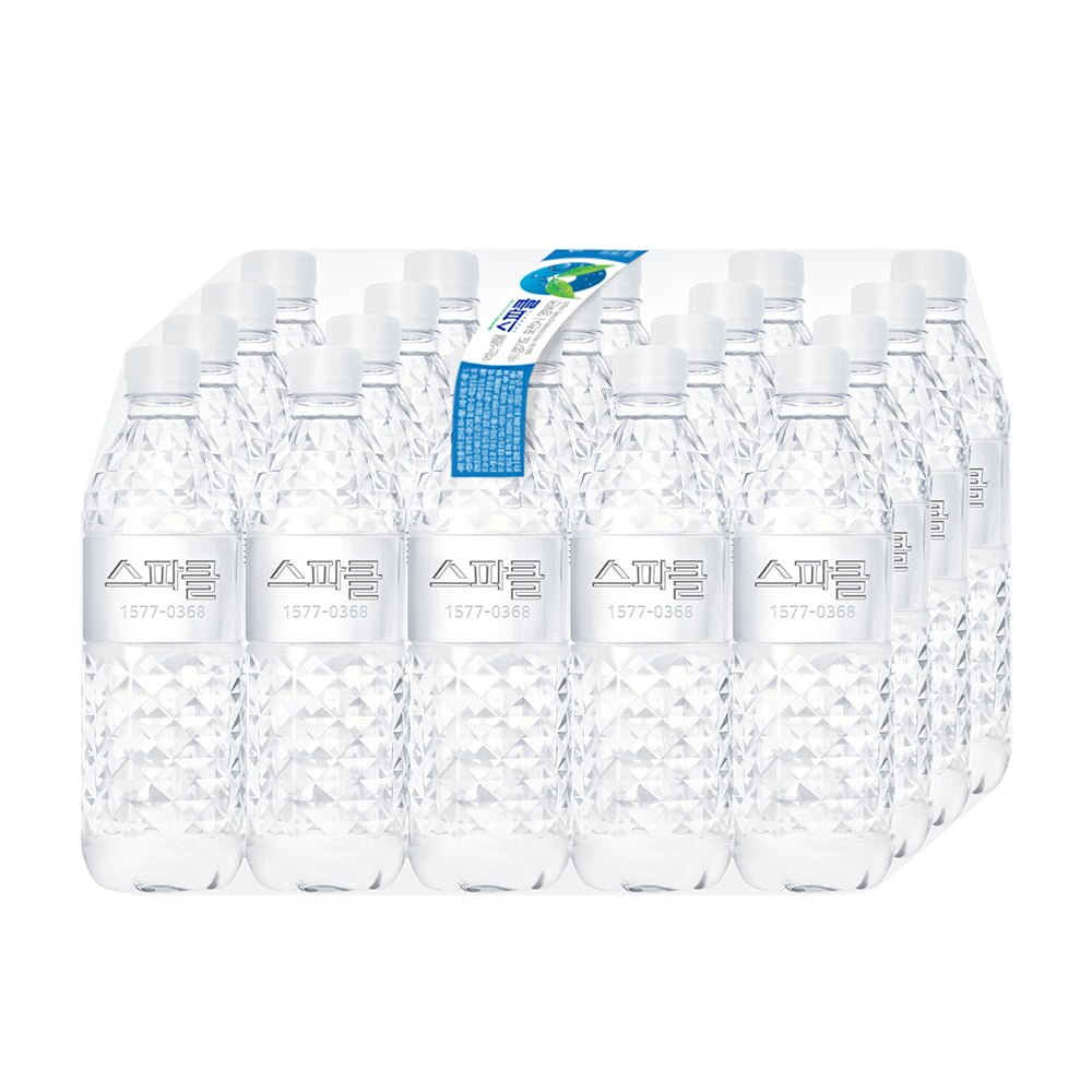 끌올 스파클 생수, 무라벨, 500ml, 80개 (8,800원/무료배송)