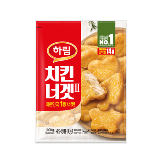 치킨너겟2 1kg 3개 총 3kg(22,190원/무료)