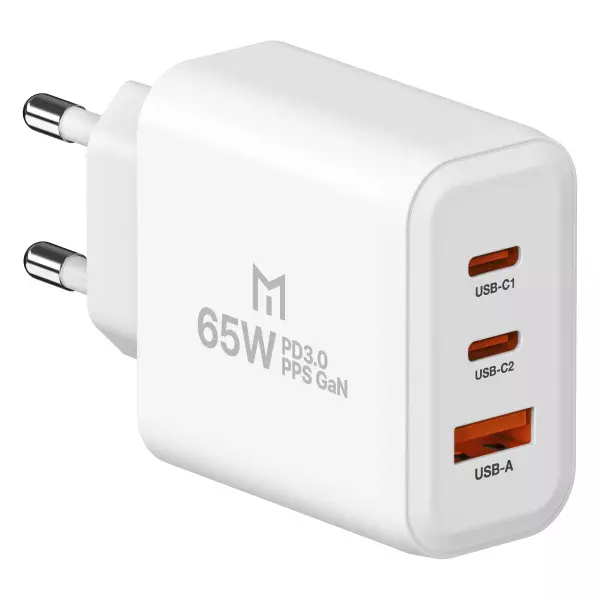 65W GaN PPS 초고속 3포트 충전기 (13,900원 / 무료)