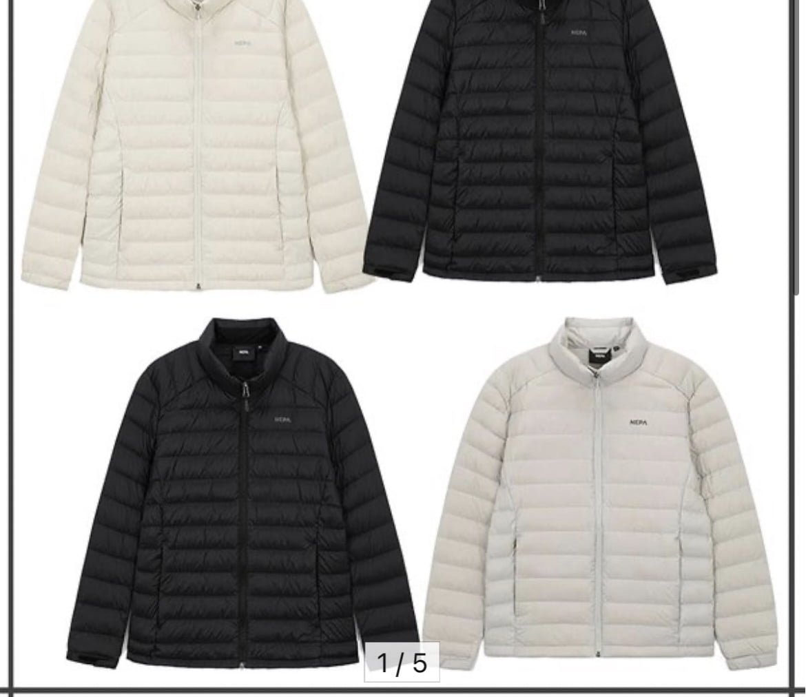 네파 남녀 경량 다운자켓 (40,950원 / 무배)