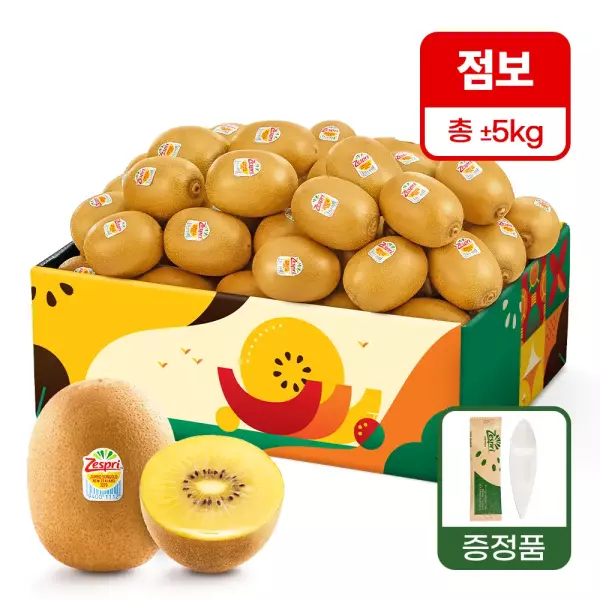 제스프리 골드키위 점보사이즈 총 5kg 내외 (37,310원/무료)