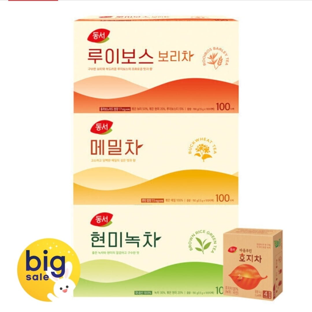 동서 메밀차 100T 외 2종 2개 골라담기 (11,700원/무료배송)