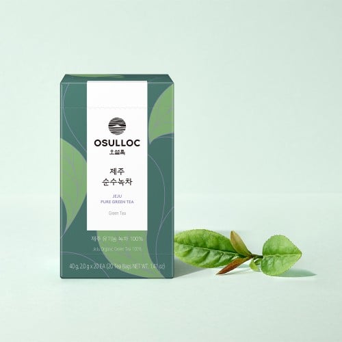오설록 제주 순수녹차 20입 티백,  국산 하동 미세입자 고운 녹차 가루 분말 라떼 파우더 200g, 1개