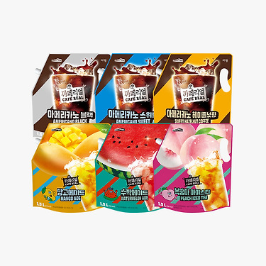 쟈뎅 1.5L 3개 골라 담기 (10,800원/무료)