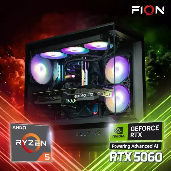 라이젠 7500X3D RTX5060 32GB 1TB 조립PC (1,855,840원/무료)