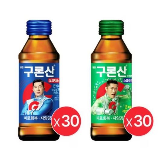 구론산 오리지날액 150ml 30입+스파클링 150ml 30입 (27,956원/무료)