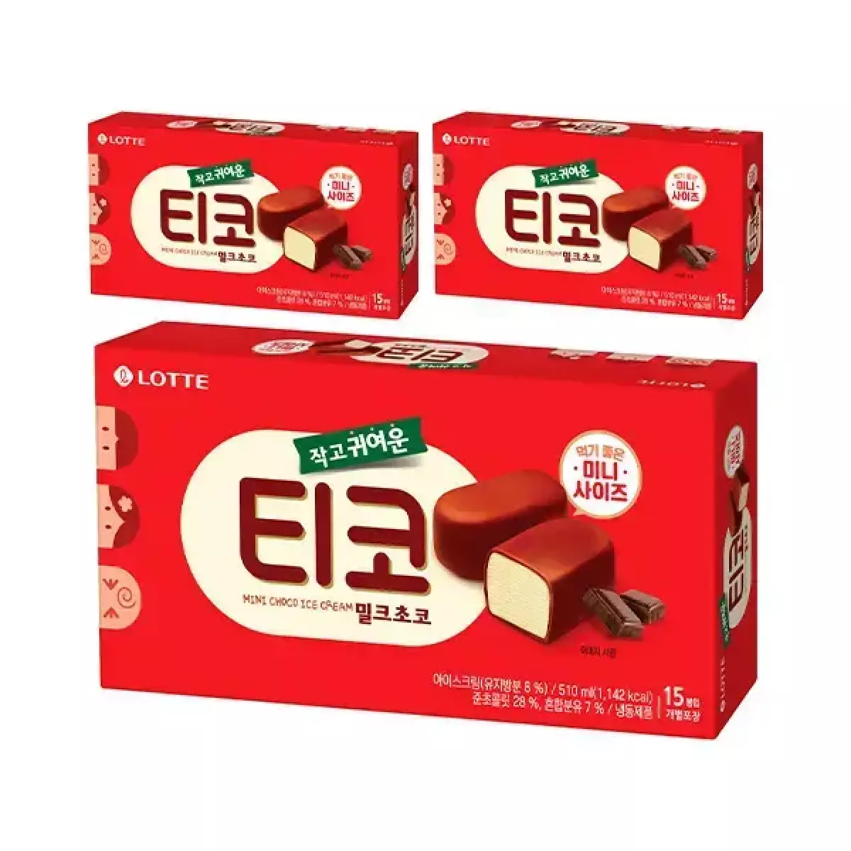 롯데웰푸드 티코 510ml 3개 (15,960원/무료)