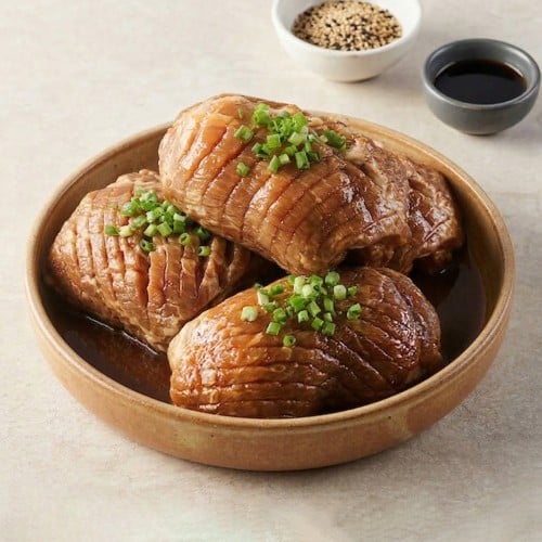 돼지갈비 맛 양념구이 왕십리 칼집 돼지 왕구이 1kg 캠핑 밀키트, 수제 돼지갈비 맛 양념갈비 1kg 왕구이 뒷다리 캠핑음식